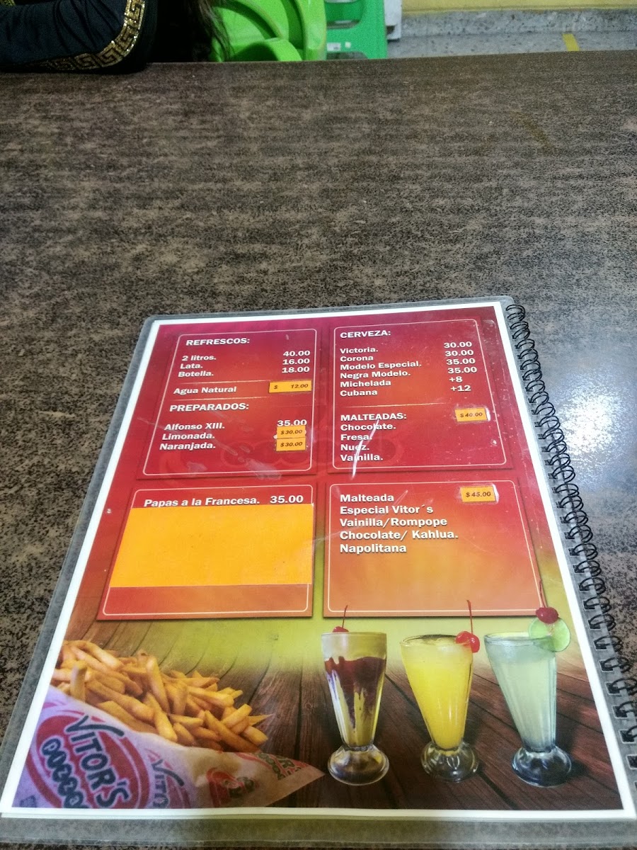 Vitor´s Pizzas Menu - Image 3